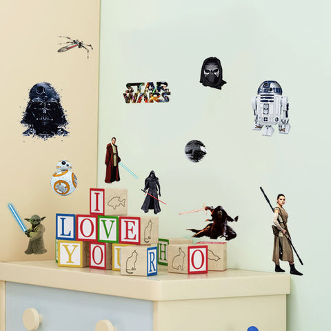 Movies Star Wars Wall Stickers Figure Art